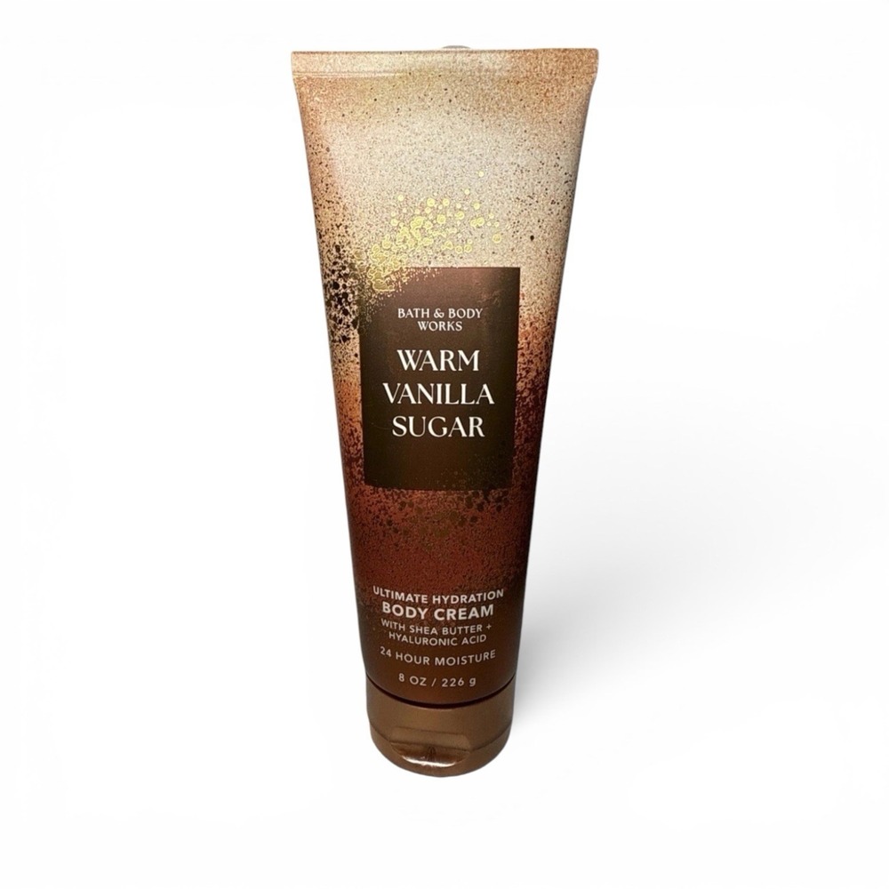 Bath & Body Works Warm Vanilla Sugar Body Cream 8oz Discontinued New Sealed